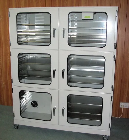 Mekko AD-606 extra-large 6-door floor standing industrial dry storage cabinet